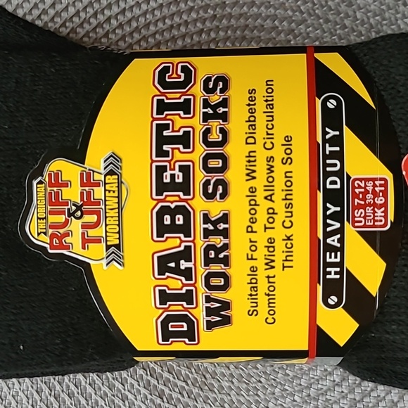 Diabetic Work Socks - Picture 4 of 6